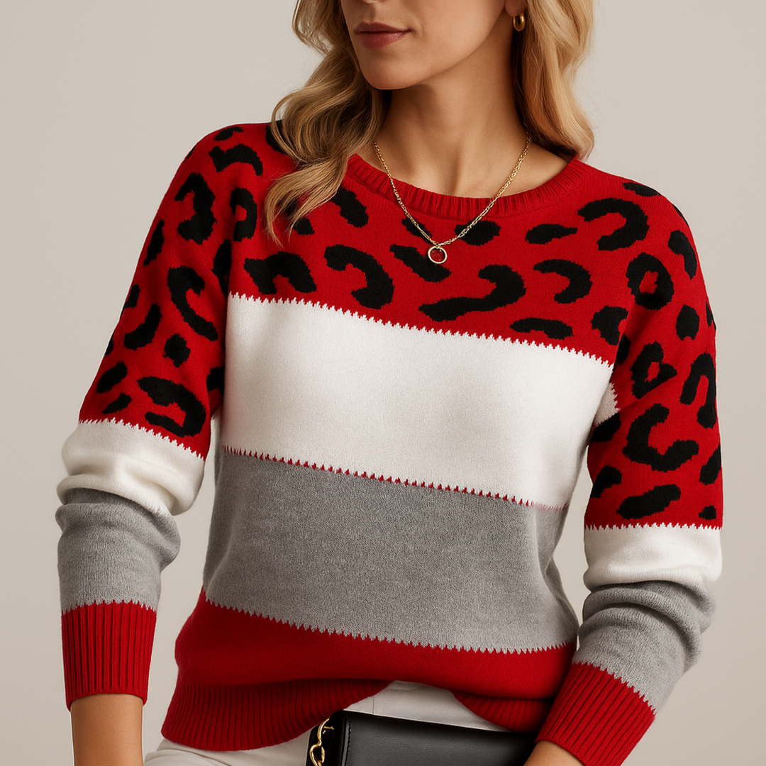 Georgina | Elegance Leopard Sweater